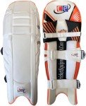 Cricket Batting Pads Legguards Right Handed Left Handed Colored White Ambidextrous (Quick Silver / Ambidextrous)