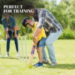 Mozi Sports Cricket Tennis Balls- Heavy Rubber Tennis Balls for Cricket Play Weight 120gm (Yellow)