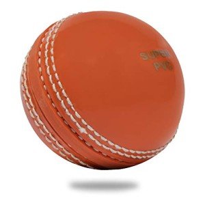 Cricnix Cricket Ball Super PVC Soft Orange 2.8oz (1-Pack) for Backyard and Kids