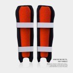 moonwalkr Cricket Wicket Keeping Shin Guards Cricket Guard for Keeper's Height (5'4"-6'6") Wicket Keeping Pads Super Slim Gear Comes with a 3-inch Strap (White, Adult)