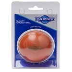 Cricnix Cricket Ball Super PVC Soft Orange 2.8oz (1-Pack) for Backyard and Kids