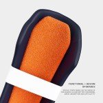 moonwalkr Cricket Wicket Keeping Shin Guards Cricket Guard for Keeper's Height (5'4"-6'6") Wicket Keeping Pads Super Slim Gear Comes with a 3-inch Strap (White, Adult)