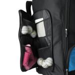 SHREY Pro Premium Duffle Cricket Kit Bag (Black/Blue, Standard)