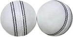 ADVIK Enterprises Leather Cricket Ball White Color A Grade | Hard and Seasoned Hand Stitched No Stamp for Indoor and Outdo or Practice Cricket Balls-4 Piece (3)