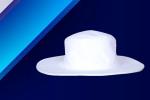 SPORTSYUVA Men's White Round Cricket Umpire Hat
