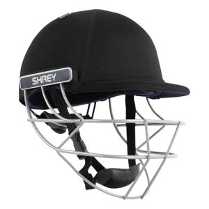 Shrey Classic Steel Black Medium Cricket Helmet