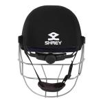 Shrey Classic Steel Black Medium Cricket Helmet