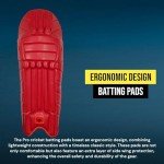Bratla Pro White Cricket Batting Pads for Men