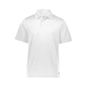 Russell Athletic Men's Dri-Power Performance Golf Polo Shirt, -white, 3XL