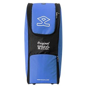 Shrey Star Duffle Cricket Kit Bag - Black/Blue