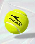 Kronos - Cricket Tennis Ball (1 Pack-3 Balls) (125 GMS Each)