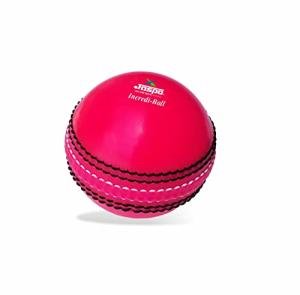 jaspo Incrediball Soft T20 Cricket Training Ball Quantity-1 Indoor Outdoor Play and Cricket Practice 229 Cm Circumference, PVC Material, Colour-Pink