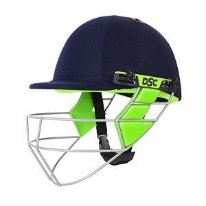 DSC Vizor Cricket Helmet - Navy, Large Size