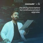 Moonwalkr Lightweight Chest Guard for Cricket Batters