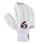 SG Litevate White Cricket Batting Gloves for Youth