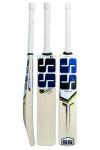 SS Premium Cricket Kashmir Willow Leather Ball Cricket bat ' Adult Size - Short Handle (Bat Cover Included) (Sky Stunner)