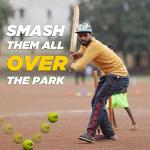 Boldfit Tennis Ball for Cricket Soft Lightweight for Tournament Street Match Lawn, Tennis Court Soft Tennis Ball 3 Pcs