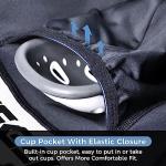 Legendfit Men Football Compression Shorts w/Cup Straps Protective Athletic Sliding Underwear Baseball Lacrosse Cricket
