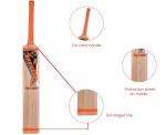 Kashmir Willow Leather Ball Cricket Bat, Exclusive Cricket Bat for Adult Full Size with Free Best Bat Cover & Protection Sheet (Orange Sticker)
