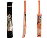 Kashmir Willow Leather Ball Cricket Bat, Exclusive Cricket Bat for Adult Full Size with Free Best Bat Cover & Protection Sheet (Orange Sticker)