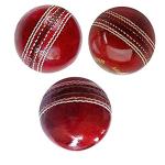 AnNafi® Cricket Rubber Soft Balls for Practice A Grade Handstitched RED| Senior Official (6)