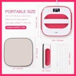 HTVRONT Portable 10"x10" Heat Press Machine