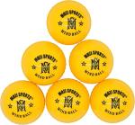 MARIB Wind Cricket Balls - Indoor & Outdoor Soft Training Cricket Ball for Coaching Practice (Yellow)