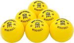 MARIB Wind Cricket Balls - Indoor & Outdoor Soft Training Cricket Ball for Coaching Practice (Yellow)