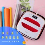 HTVRONT Portable 10"x10" Heat Press Machine