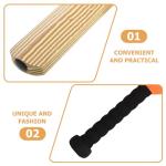 GANAZONO Kids Cricket Set: 4pcs Foam Cricket Bat with Balls Plastic Baseball Bat Exercising Bat Backyard Cricket Sets Baseball Training Game for Kids Adult