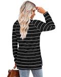 Aokosor Winter Clothes for Women 2025 Crewneck Split Side Long Sleeve Tops Light Loose Fit Office Work Shirts Airplane L