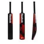 Reebok Blaze Plastic Cricket Bat – Full Size 34" × 4.5", Lightweight PVC, Durable Design for Practice & Recreational Play, Suitable for Ages 15+ (Red)