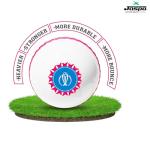 jaspo Revive (World Cup Edition) PVC Cricket Ball Only-Durable and Ideal for All Age Groups Boys Girls Kids and Adults, Multicolour