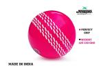 jaspo T20 Plus Practice Cricket Balls Pack of 3 for Indoor Outdoor Play,Weight 125-1 30 GMS, Colour Pink, Synthetic Rubber Material