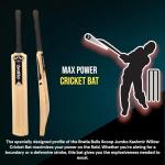 Bratla Bulls Kashmir Willow Cricket Bat for Hard Tennis Ball Scoop Design Bat - Adult Size, Lightweight Wooden Soft Tapeball Cricket Bat