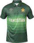 AJ Sports Pakistan Cricket Jersey Official (Large) Green