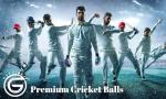 Soft Rubber Cricket Ball for Practice | Outdoor & Indoor Practice Cricket Ball with Core & Stitched Seam | Realistic Feel, True Bounce & Swing for Practice, Honing Skills & Family Fun (1-Red&White)