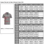 Custom Polo Shirts Print Personalized T-Shirts Uniform for Men Women Boy (Style 8)