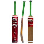 Cricket Bat Ultimate Edition Hand Made Coconut Wood Tennis Tape Ball Full Size Adult Full Cane Long Handle Full Size 4.5" (Brown)