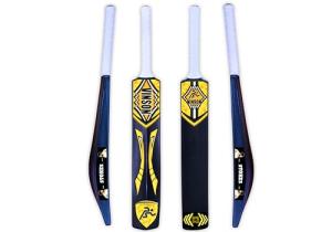 VINSON Stokes Edition Hard Plastic Cricket Bat for Tennis Ball Matches/Tournament, Full Size(34" X 4"), Big Edge, Ideal for Turfs, Box or Gully Leagues, Suitable for Kids & Adults, Weight - 850 gm