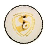 SG Club Leather White Cricket Ball - Four Pitch