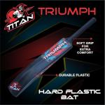 All-Ages Plastic Cricket Bat for Tennis & Wind Balls