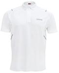 Whitedot Omega Dri-FIT White Polo Shirt - Small