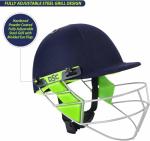 DSC Vizor Cricket Helmet - Navy, Large Size