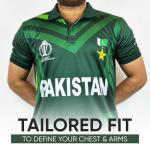 Generic Pakistan Cricket Team Fan Jersey,T-Shirt Regular Fit Strechable 100% Polyster Small Medium Large XL New-Made in Pakistan (US, Alpha, Large, Regular, Regular, Green)