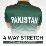 Generic Pakistan Cricket Team Fan Jersey,T-Shirt Regular Fit Strechable 100% Polyster Small Medium Large XL New-Made in Pakistan (US, Alpha, Large, Regular, Regular, Green)