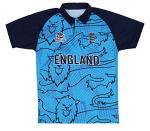England ODI Cricket Jersery Worldcup T20 Shirt (US, Alpha, Small, Regular, Regular, Blue)