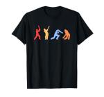 Retro Vintage Cricket Players T-Shirt Gifts