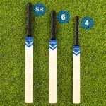 FORTRESS Technique Cricket Bat [3 Sizes] | Hand-Eye Coordination – Batting Practice Drills (Short Handle)