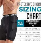 Bodyprox Padded Shorts for Hip and Tailbone Protection